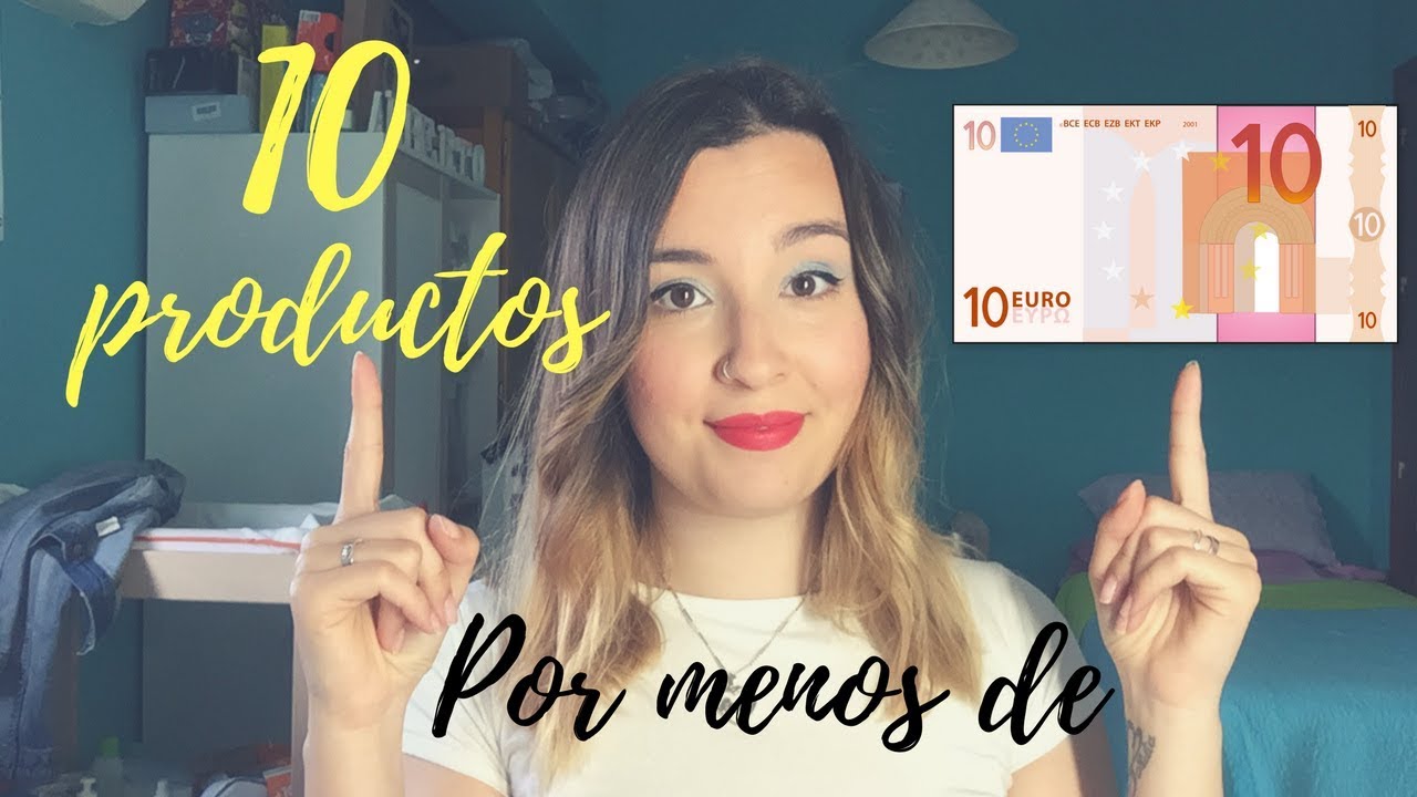10 PRODUCTOS por menos de 10 EUROS Loreal, W7, Essence, Catrice...