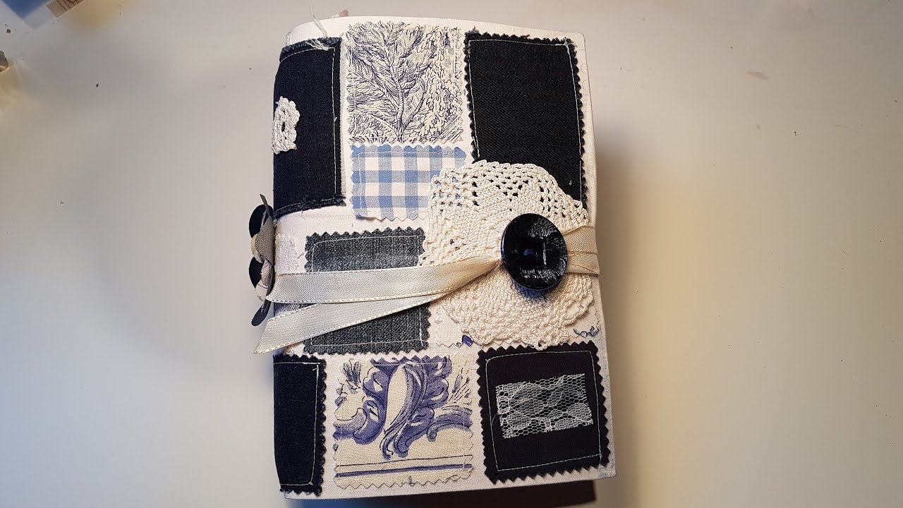 Défi junk journal réalisé en récup : voici le mien