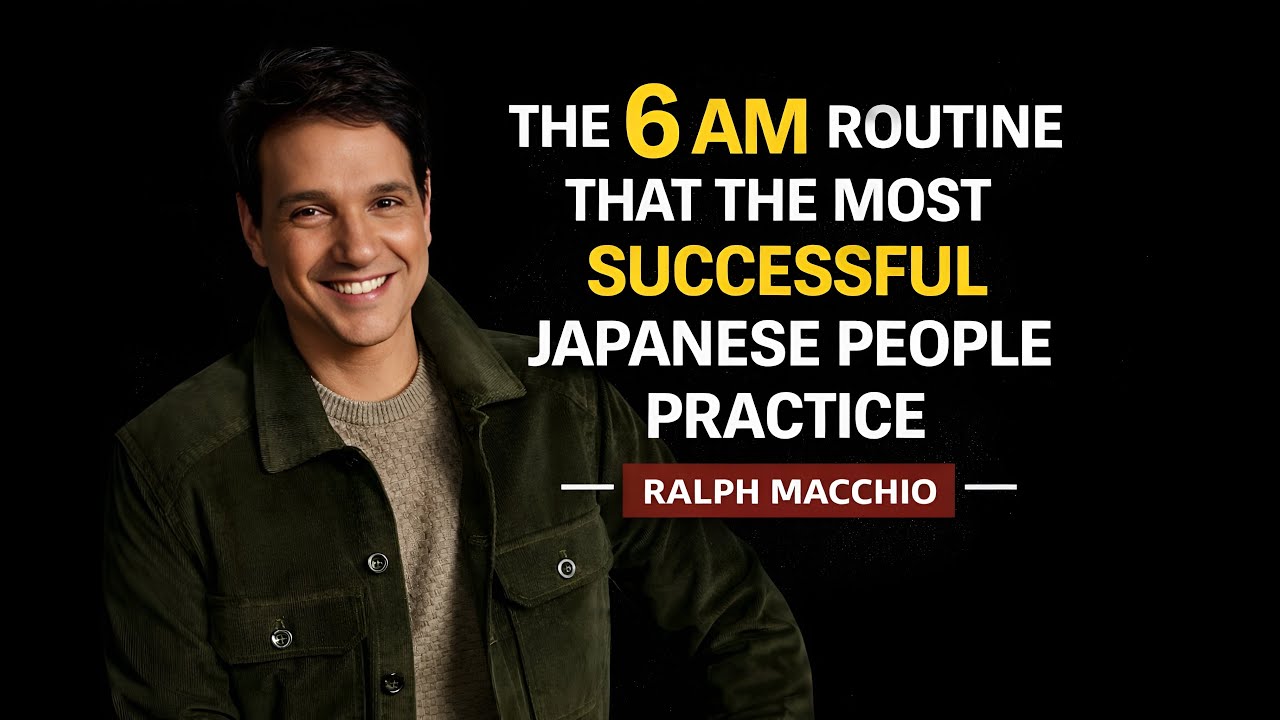 The 6 AM Routine That Makes Japanese People Unstoppably Successful | Ralph Macchio