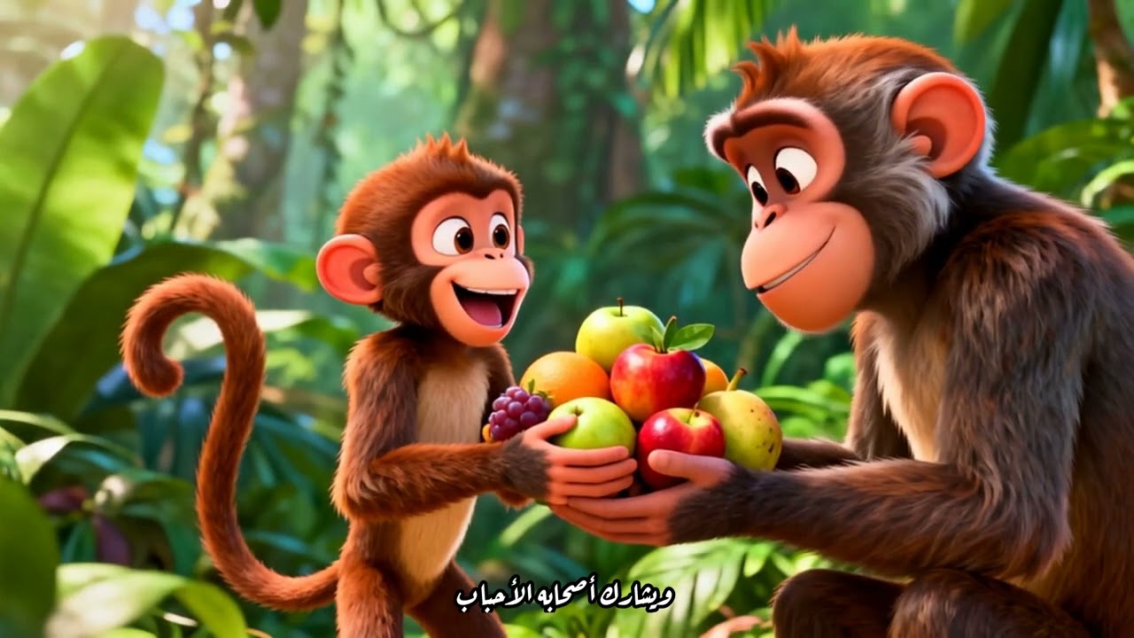 أغنية القرد 🐵 | التعرف على الحيوانات | أغاني تعليمية مبهجة للأطفال