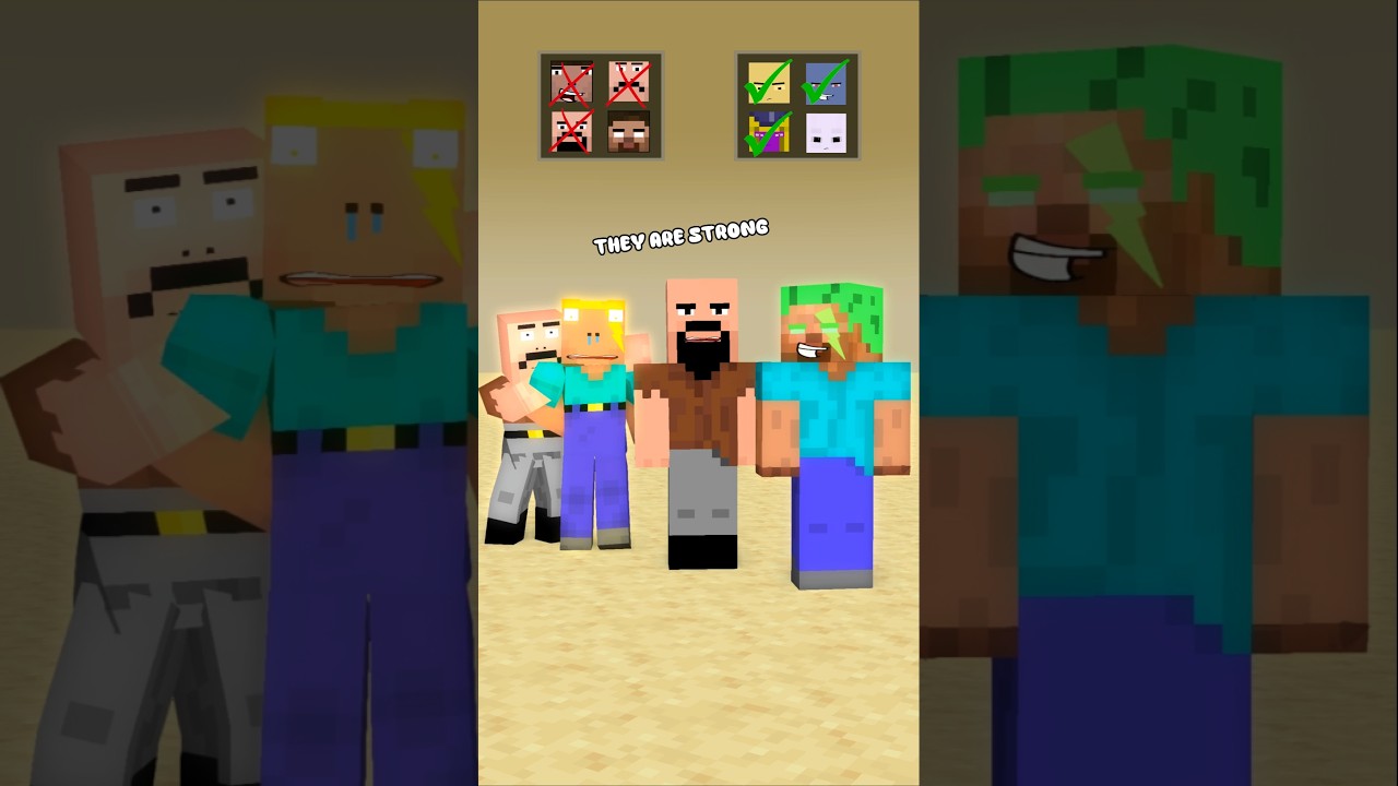 HELP Herobrine To Power Up And Win Through Their Visits #friendship #shorts #trending #anime