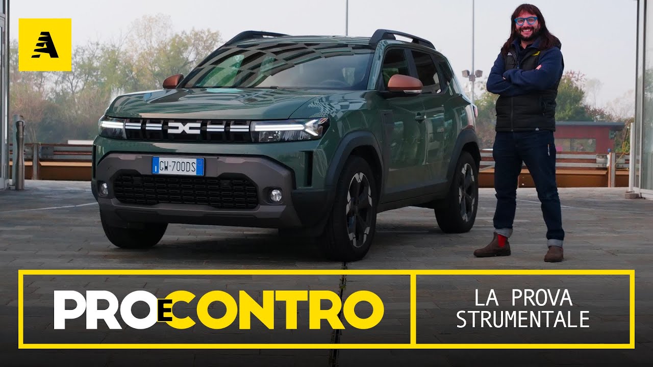 Nuova DACIA DUSTER (addio gasolio, c'è l'ibrido!) | PROVA STRUMENTALE - PRO e CONTRO