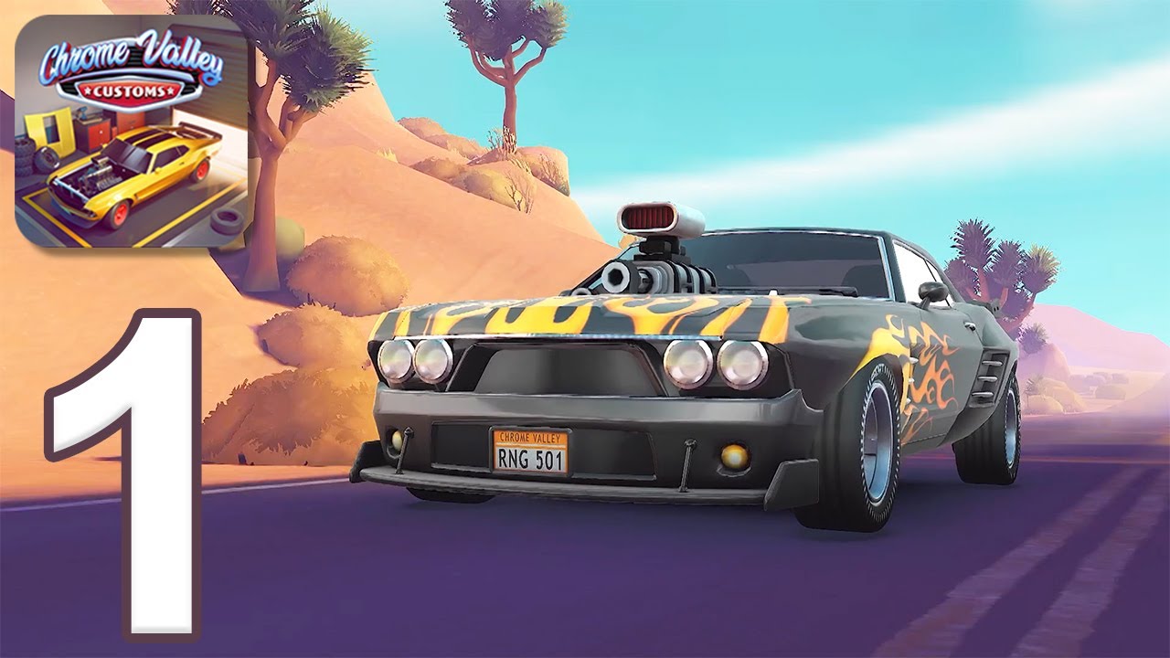 Chrome Valley Customs - Gameplay Walkthrough Part 1 - Intro & Tutorial (iOS, Android)