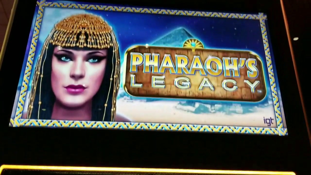 &deg;Pharaohs Legacy Slot&deg; Huge Win Bonus!! WILD BONUS!!
