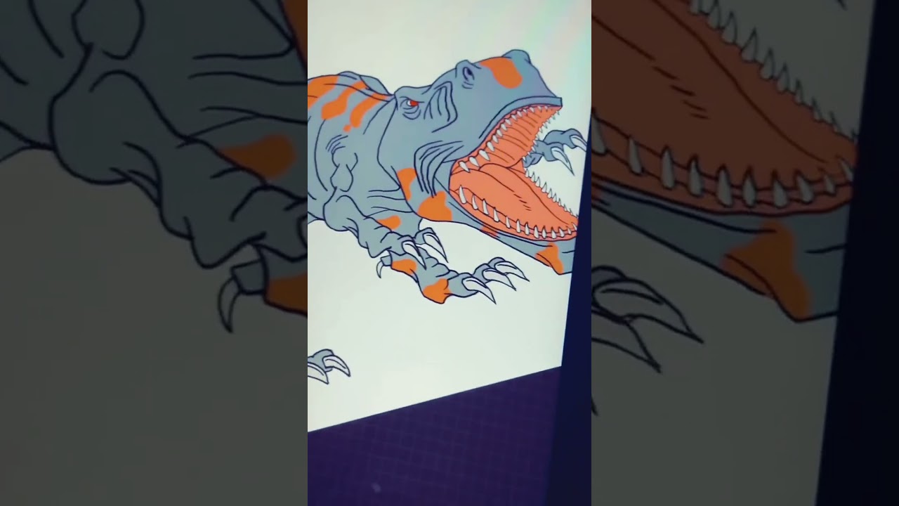 T-Rex vs Raptor battle 