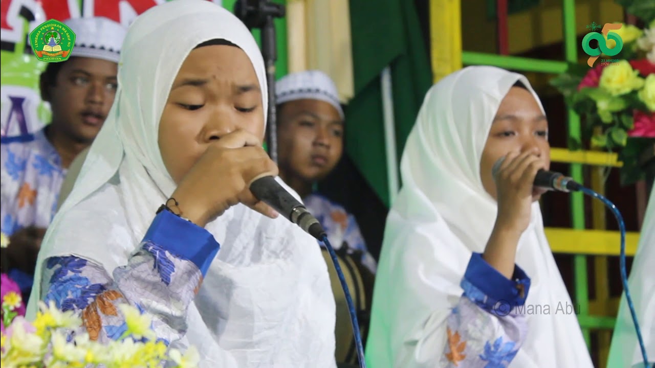 RAUDLATUS SHOLAWAT MTs NURUL ISLAM SELOK AWAR-AWAR II TERBAIK  1 FESBAN YAYASAN MIFTAHUL ARIFIN