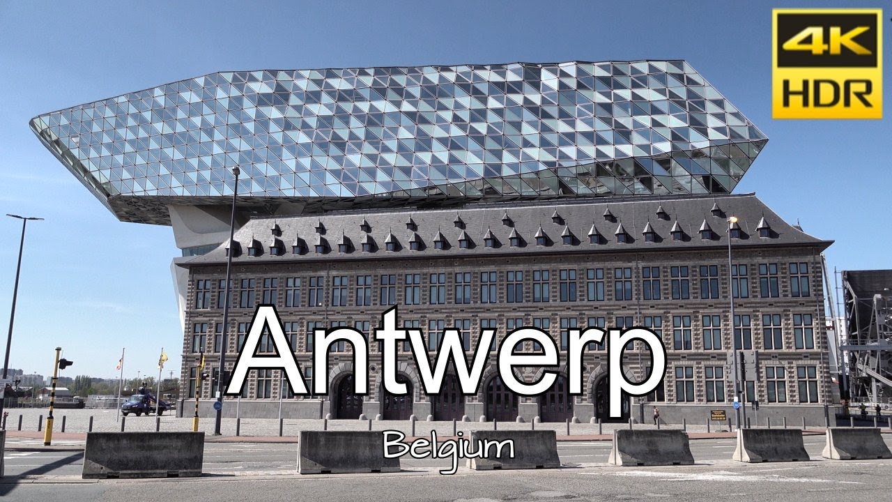 Antwerp, Belgium. 4K