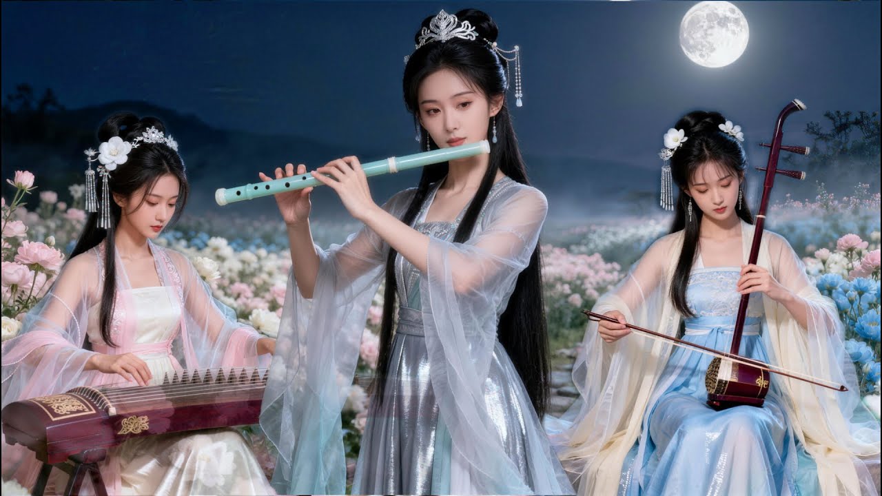 古筝笛子二胡 · 溫柔旋律入眠 | Guzheng Dizi Erhu · Gentle Melodies for Sleep