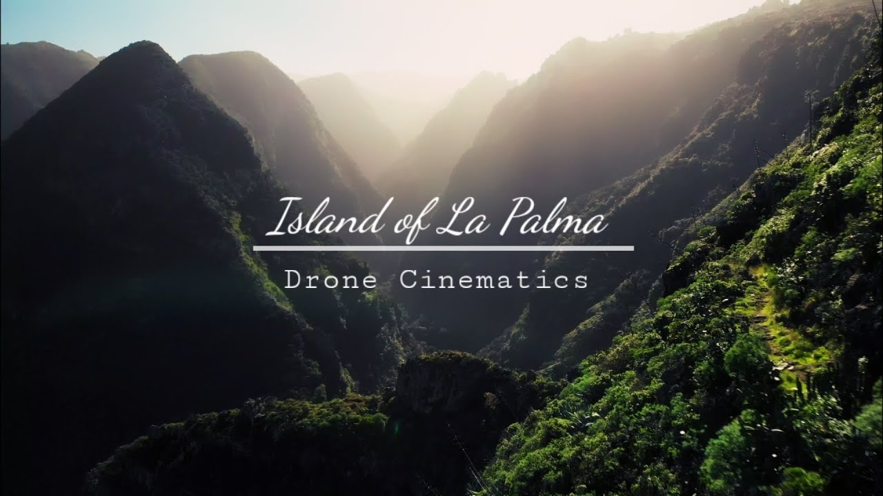 Island of La Palma 4K Video Drone Cinematics