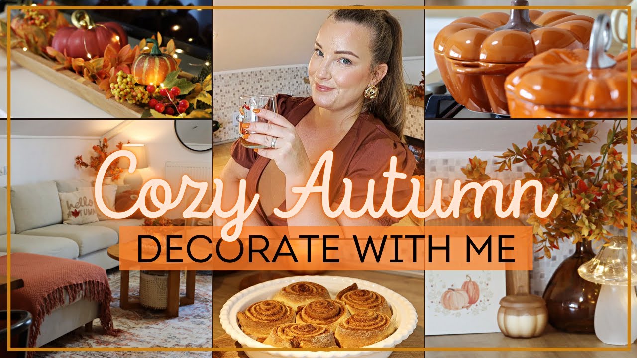 JESEN DOLAZI U MOJ DOM🍁 Topla dekoracija & mirisi iz kuhinje/Dekorirajte sa mnom za jesen 2025.🍂🕯️🧡