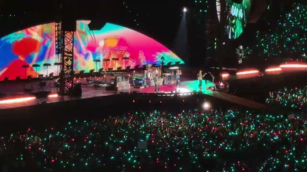 Coldplay - 03 Paradise - Gillette Stadium Foxboro MA July 16th 2025
