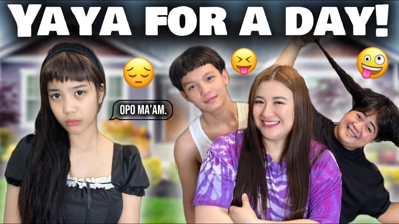 YAYA FOR A DAY SI BUNSO | FAMILYAY 