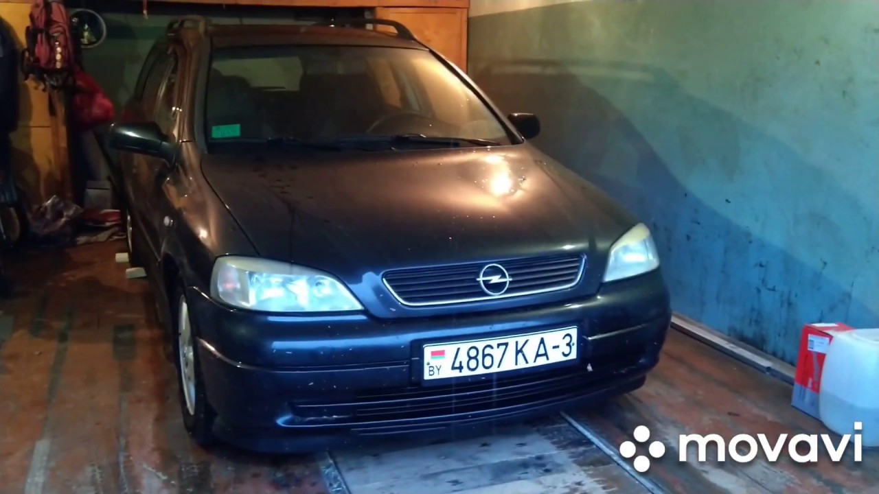 Замена ступичного подшипника Opel Astra G