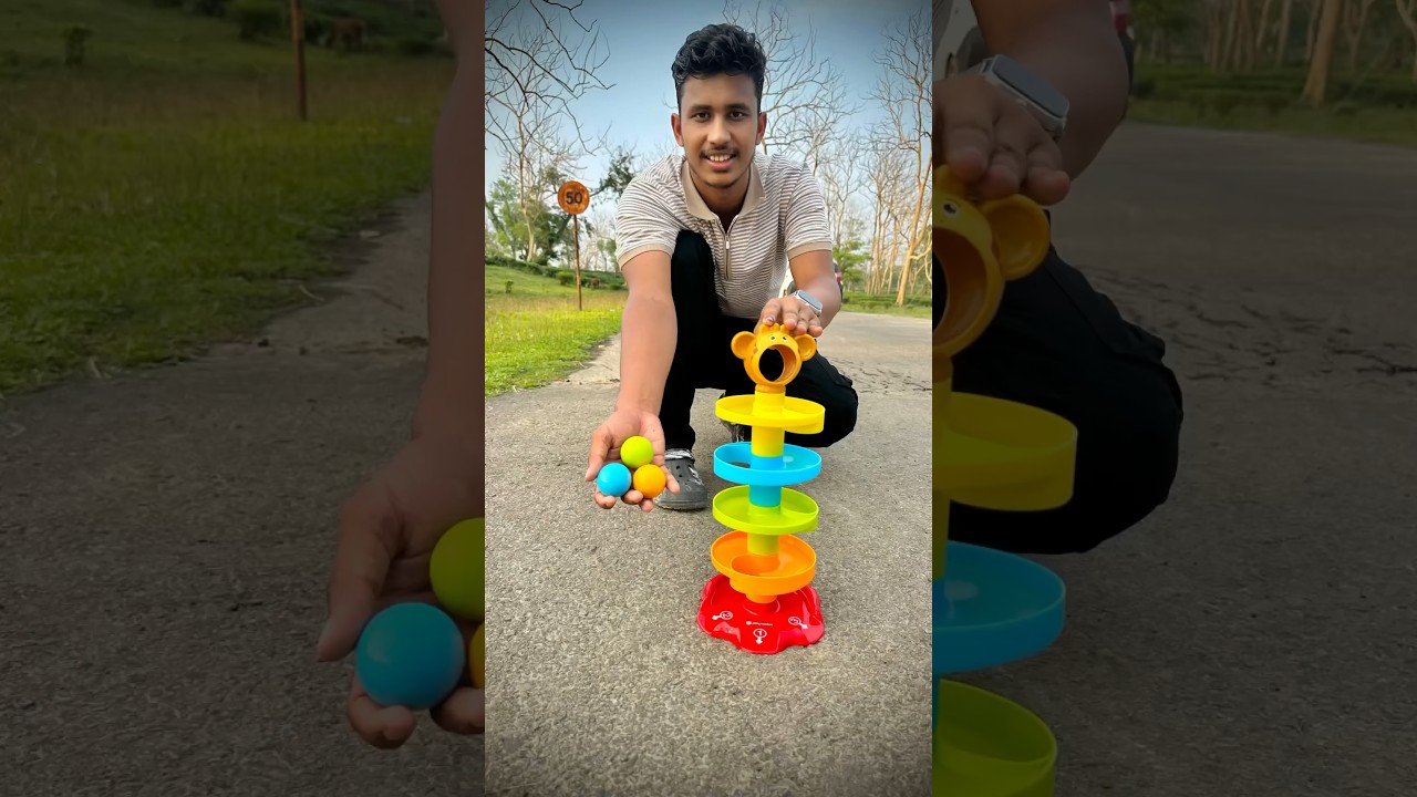 Play Nation Premium Roll Ball Giraffe Shaped Set