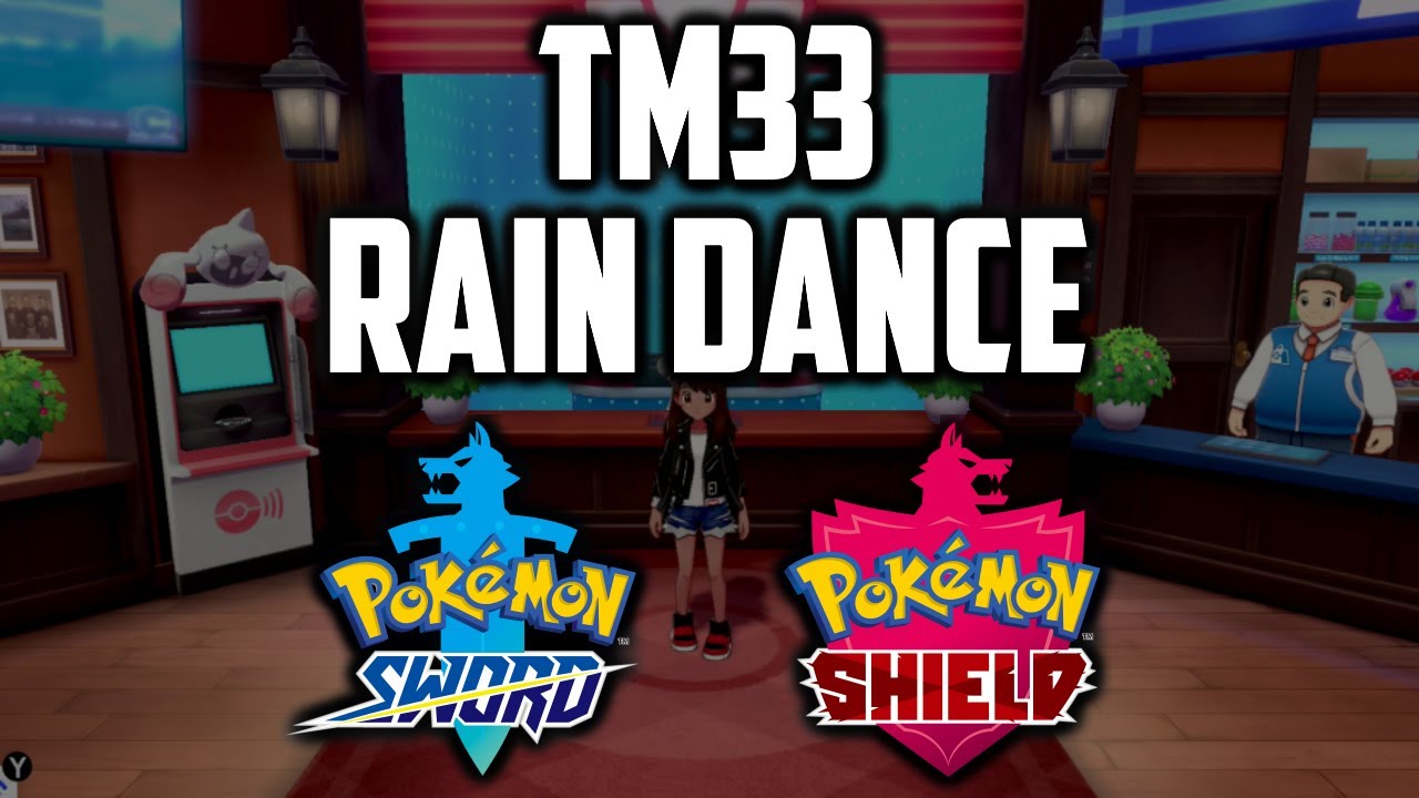 Where to Find TM33 Rain Dance in Pokemon Sword & Shield