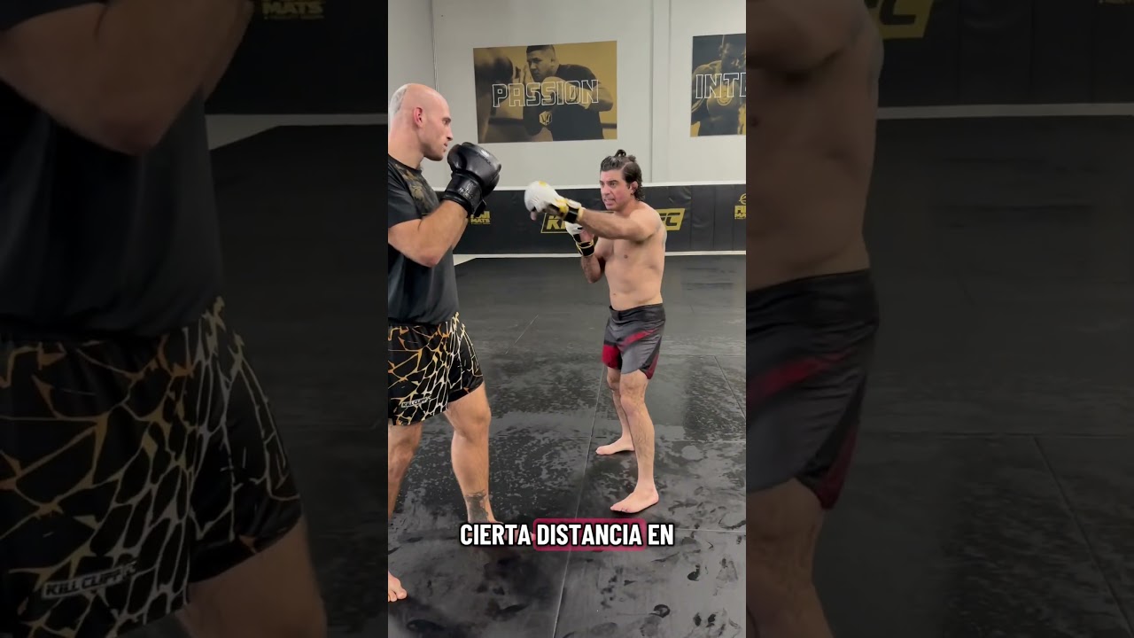 C&oacute;mo pelear contra alguien m&aacute;s alto y con mayor alcance en Striking #mma #kickboxing #striking #ufc