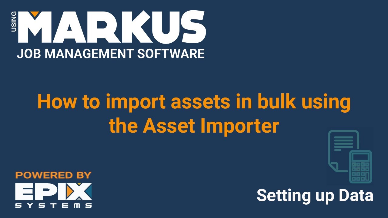 How to import assets in bulk using the Asset Importer