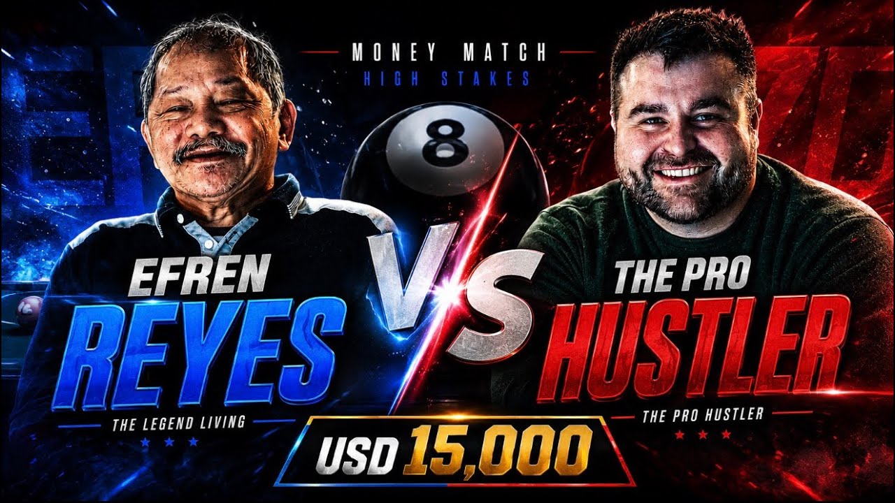efren reyes vs the best pro hustler in New Hampshire, EE.UU, USD15,000 