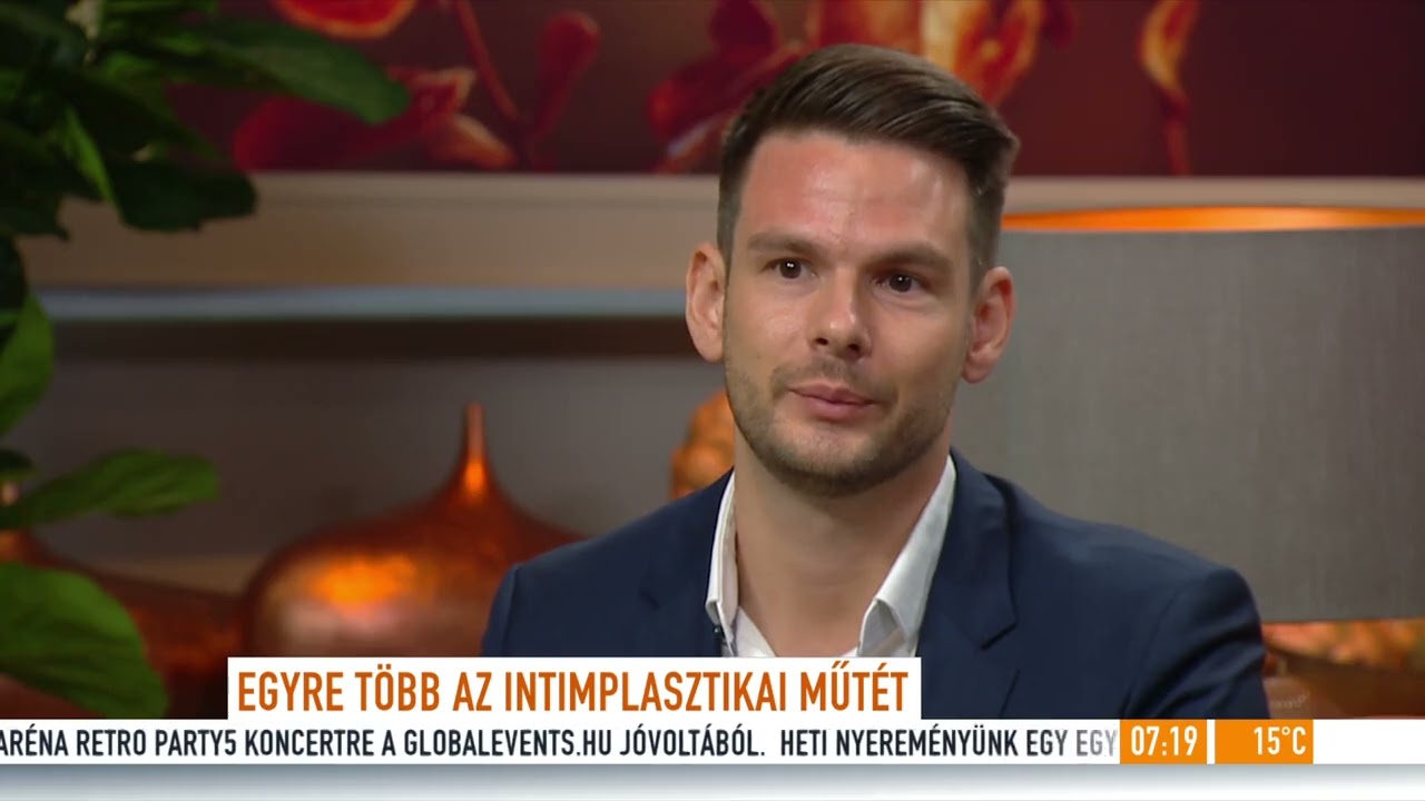 Intimplasztikai műtétek: orvosaink dr. Varga Tamás és dr. Géczi Mihály a TV2 műsorában.