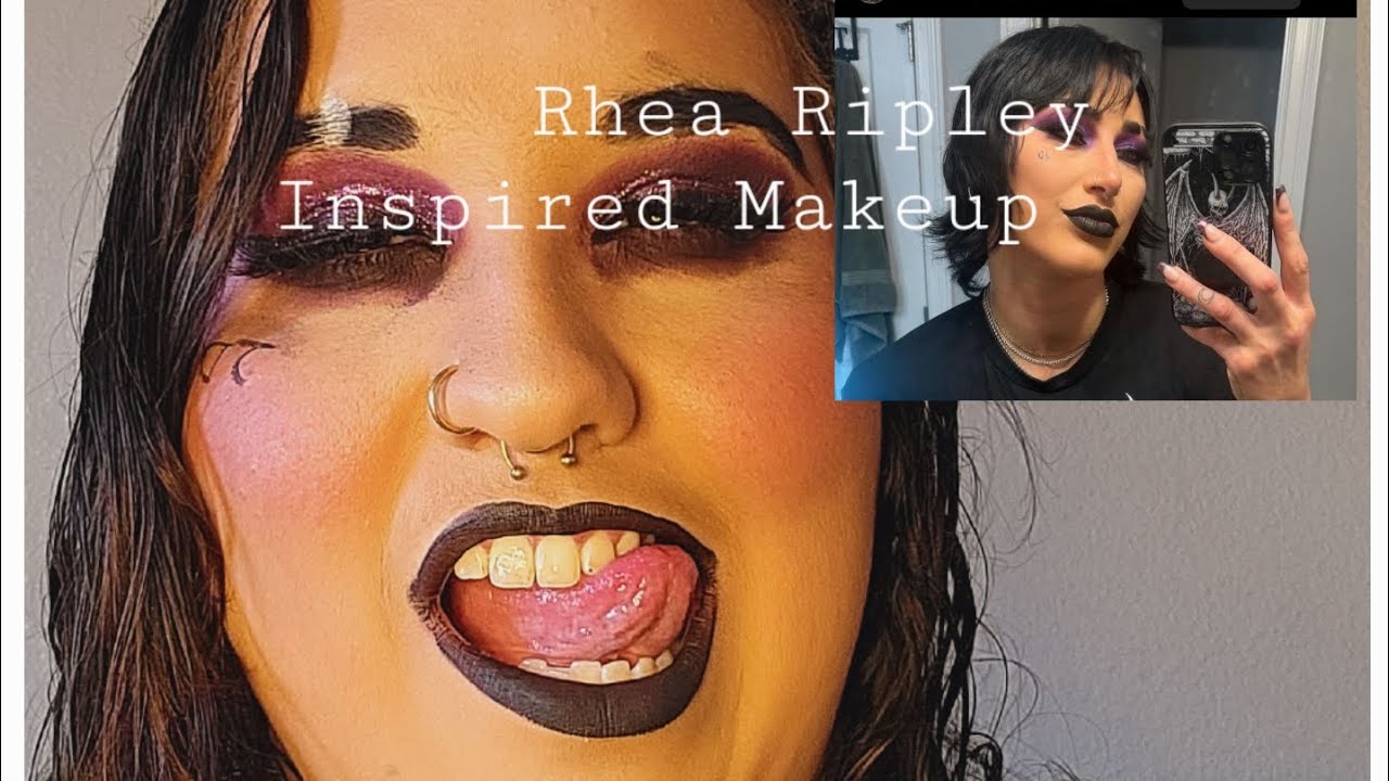 Rhea Ripley Inspired Makeup Tutorial