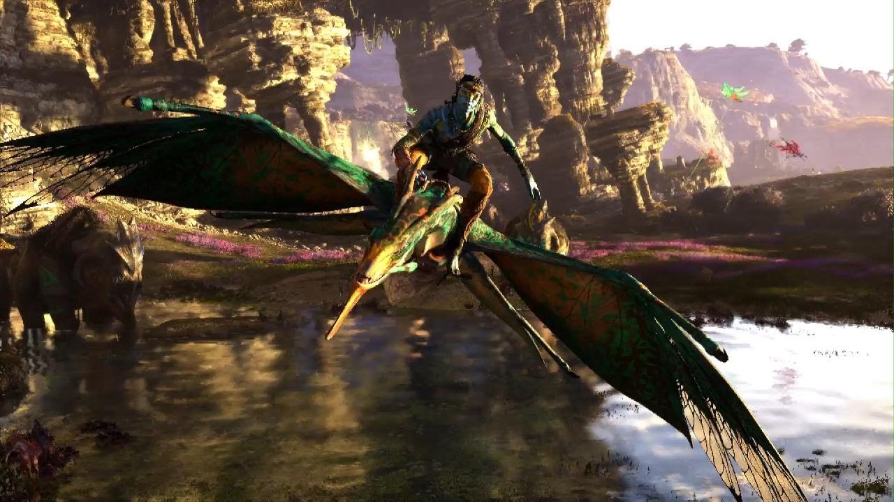 Avatar: Frontiers of Pandora - The Sky Breaker DLC intro.