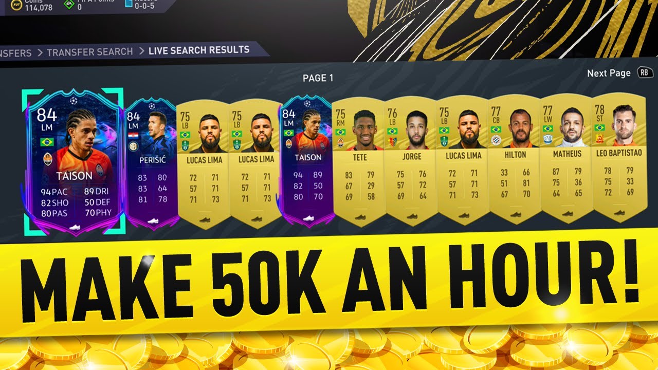 THE EASIEST WAY TO MAKE COINS ON FIFA 21 RIGHT NOW! FIFA 21 RTTF & MASS BIDDING TRADING TIPS