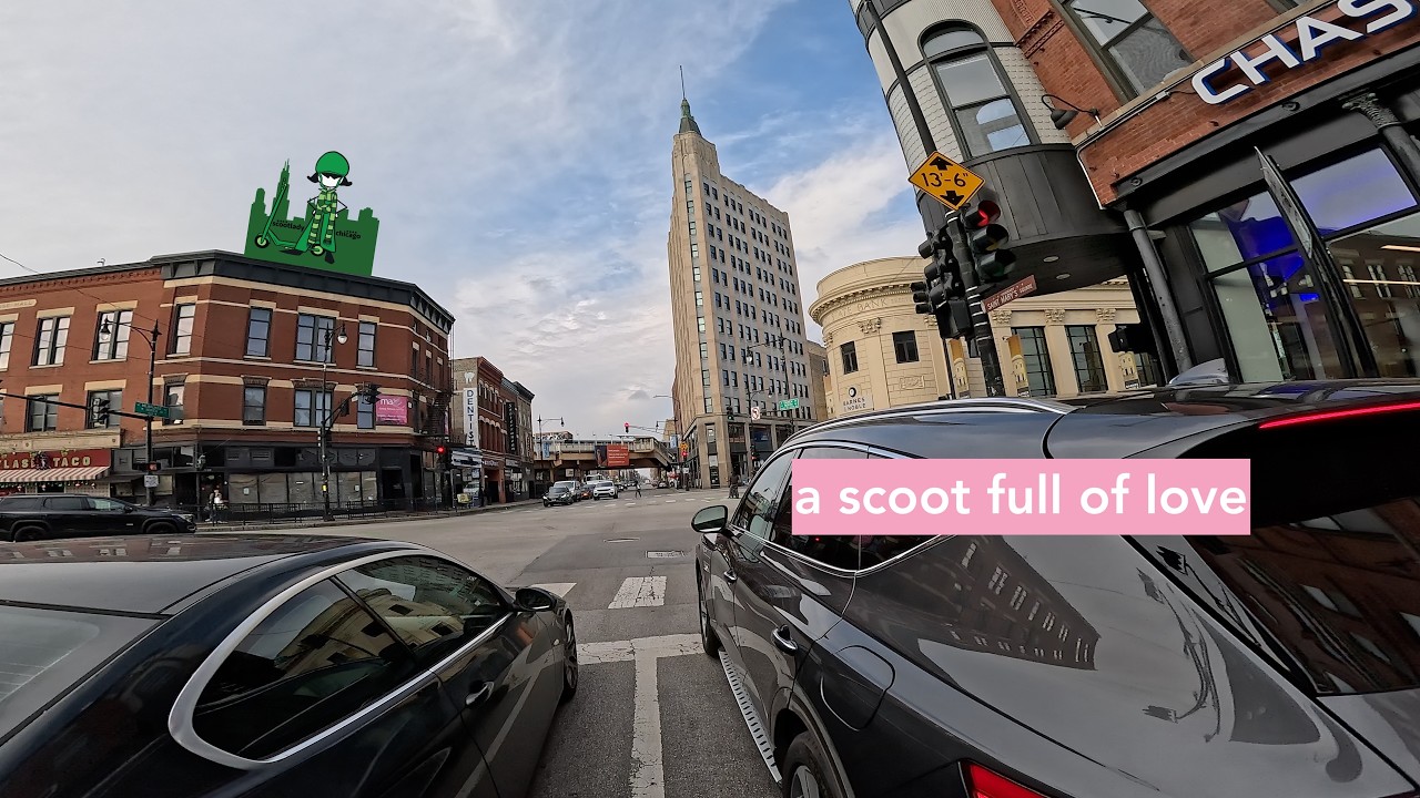 scoot 247 - short poetry scoot - music, ambient sound - 4K