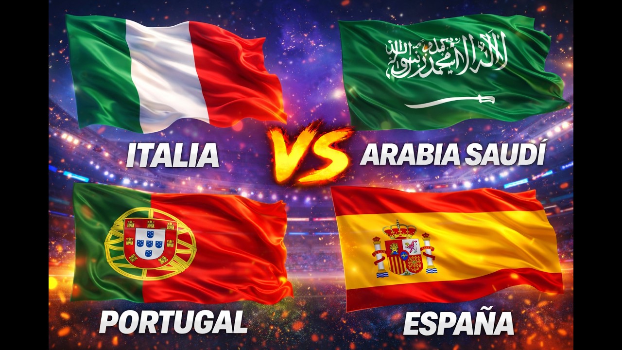 MUNDIAL DBD REU | #9 FASE DE GRUPOS | ITALIA vs ARABIA SAUDÍ + PORTUGAL vs ESPAÑA | ANALISIS TÉCNICO