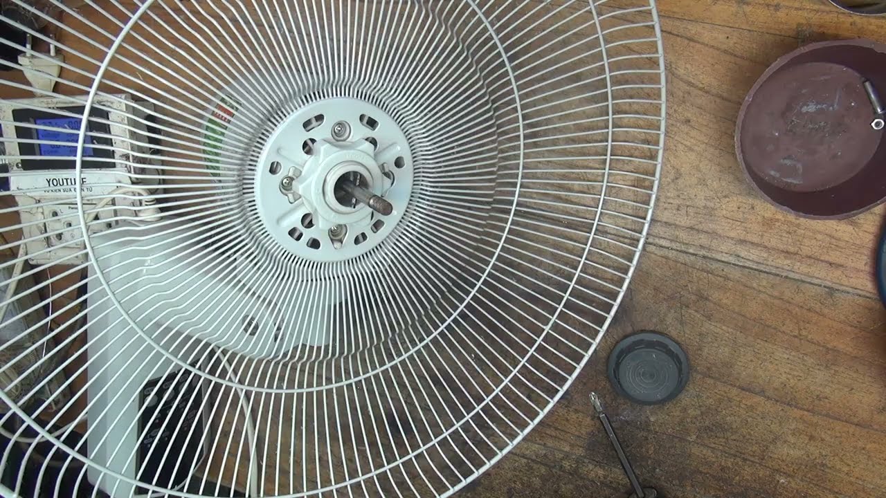 Quạt Midea bật motor không quay.Phục hồi về zin quạt Mitsubichi.