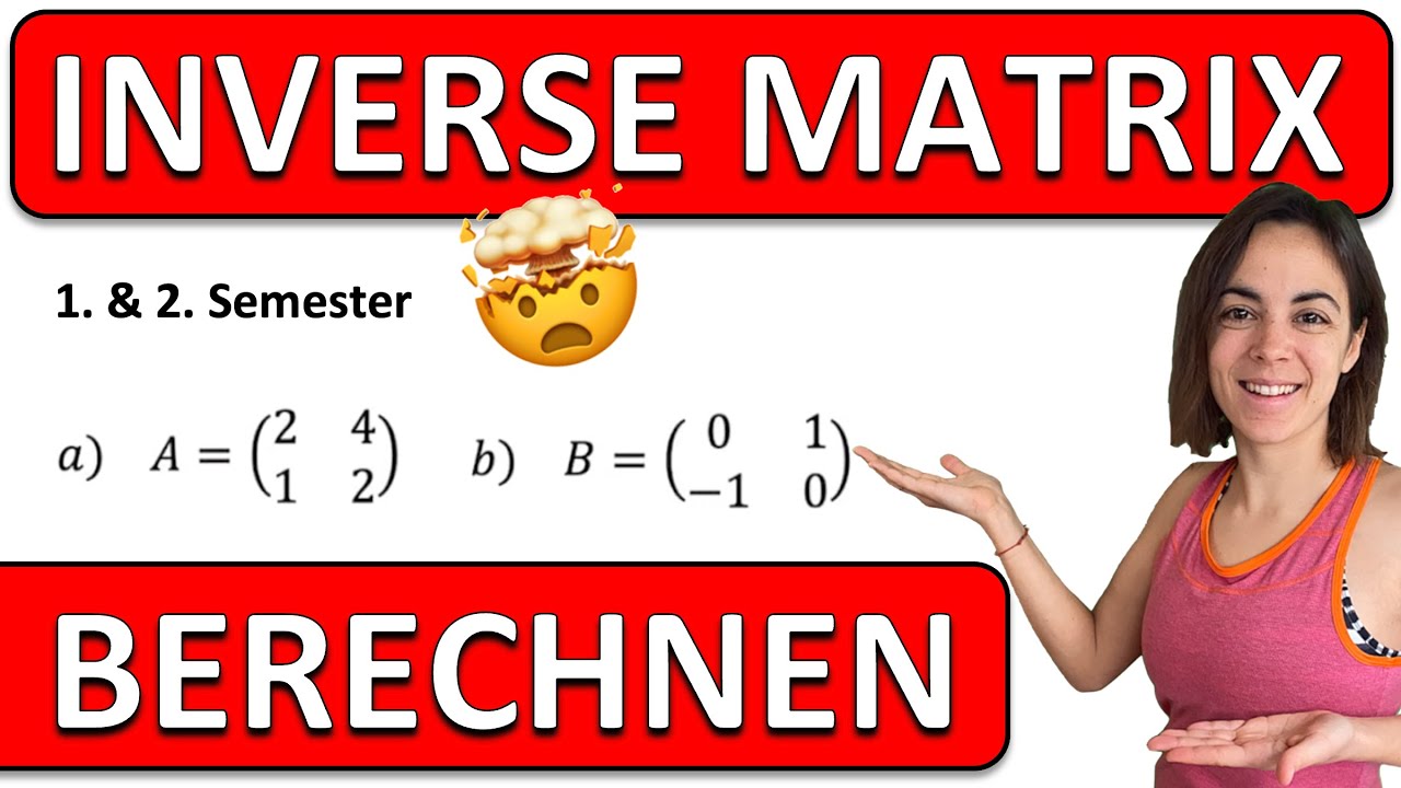 🚀🚀🚀 KANNST DU DIESE MATRIX INVERTIEREN? | Uni Mathe  2x2 und 3x3 Rechenregel