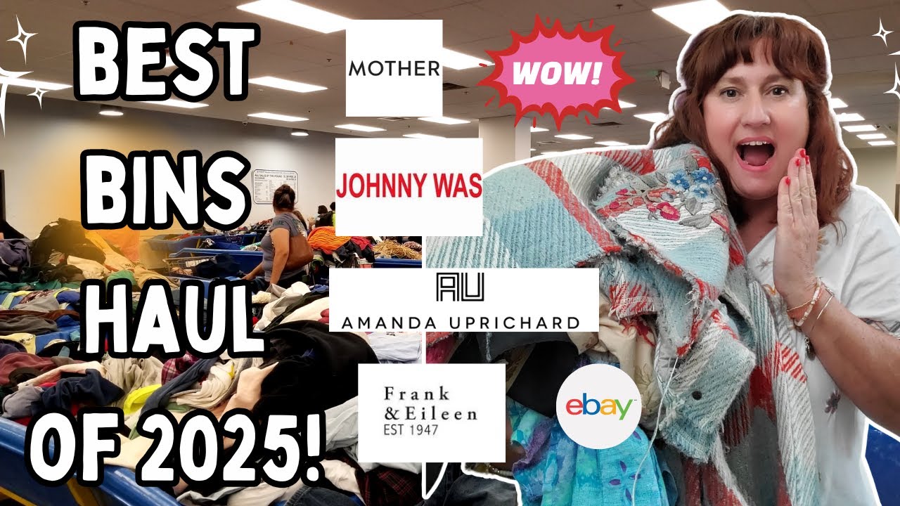 Could This Be My Best Bins Haul?! ~ We Closed The Bins Down! ~ GOODWILL OUTLET THRIFT HAUL TO RESELL