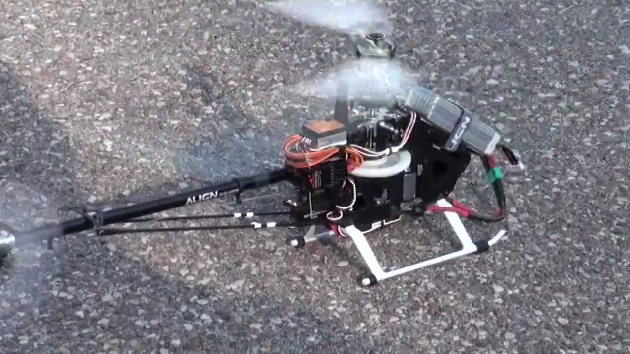 T-Rex 450 Pro mit Microbeast Erstflug