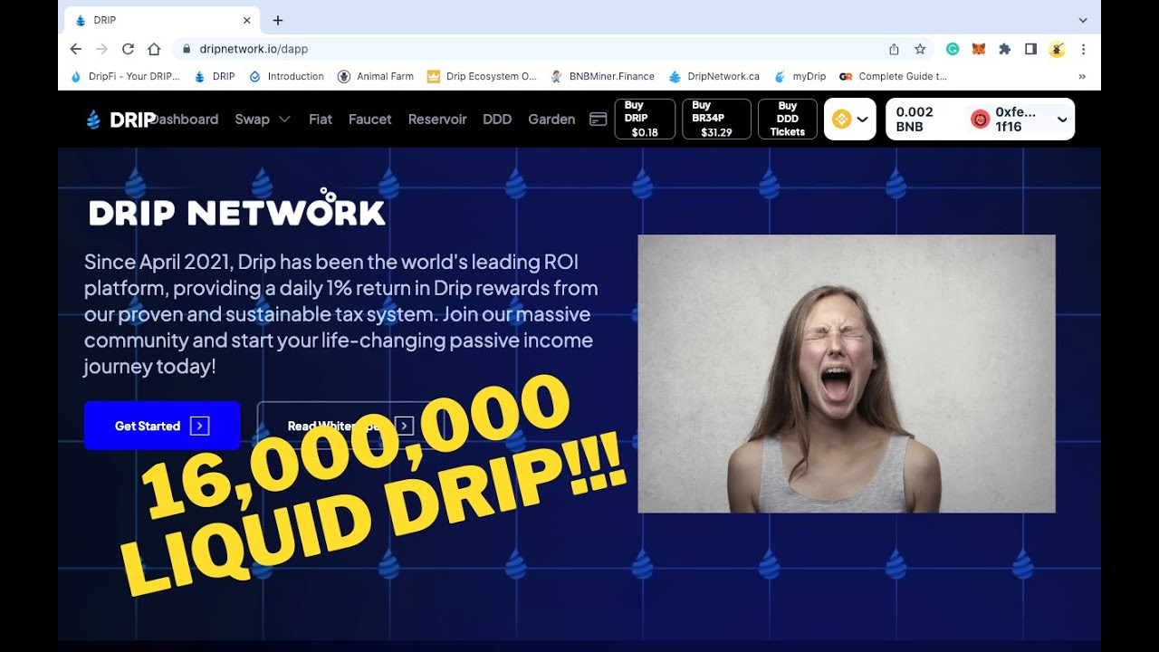 Drip Network -Problem and Solution (Drip to $10.00)