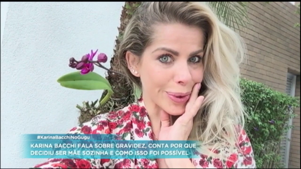 Karina Bacchi conta como foi o processo de inseminação artificial