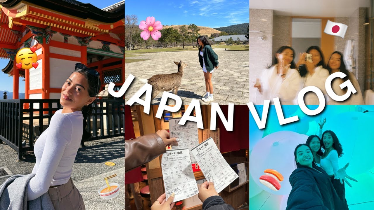 MY FIRST TIME IN JAPANNNNN! 🇯🇵🍣🌸🌟