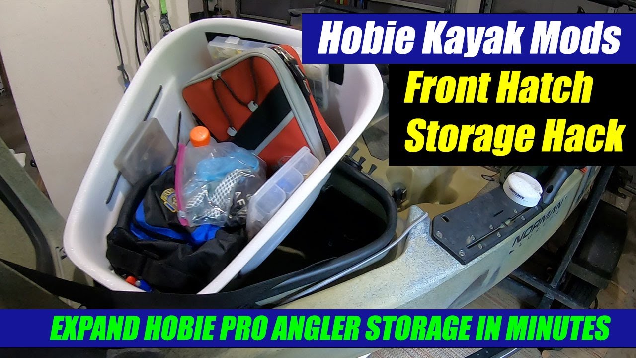 Hobie Kayak Mods [Pro Angler Storage Hack]