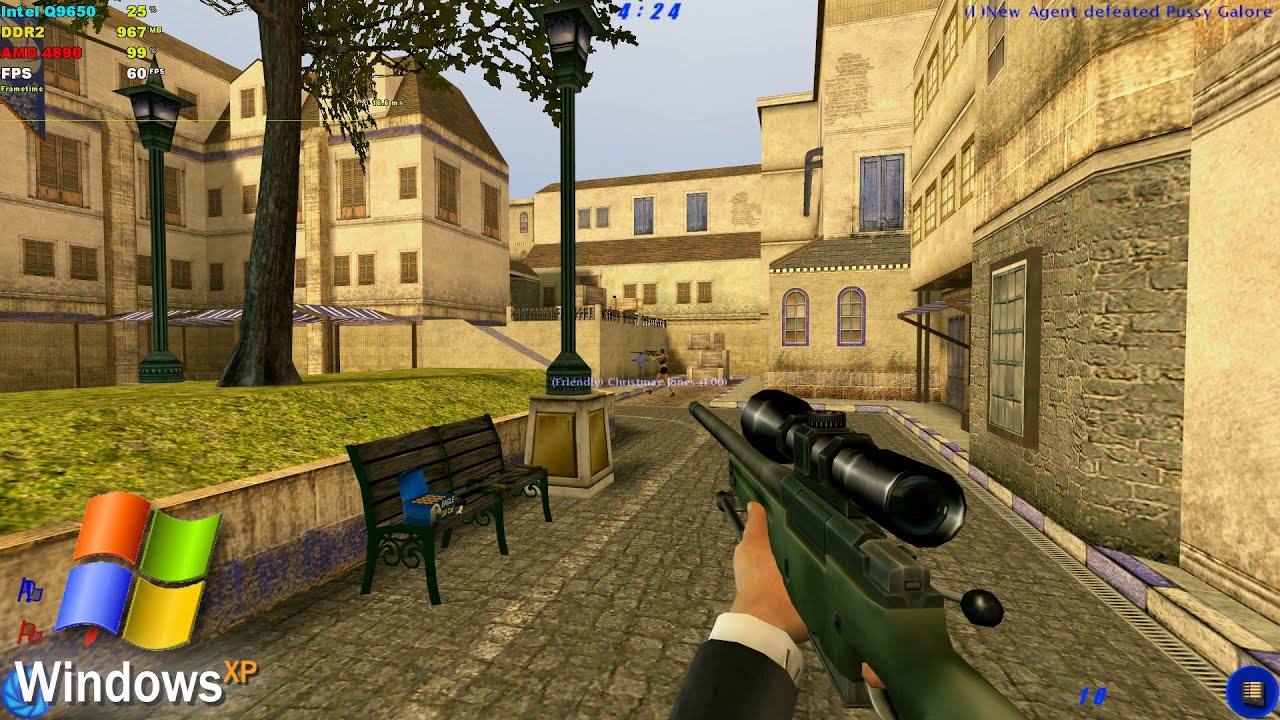 James Bond 007: Nightfire Multiplayer on Windows XP 2025