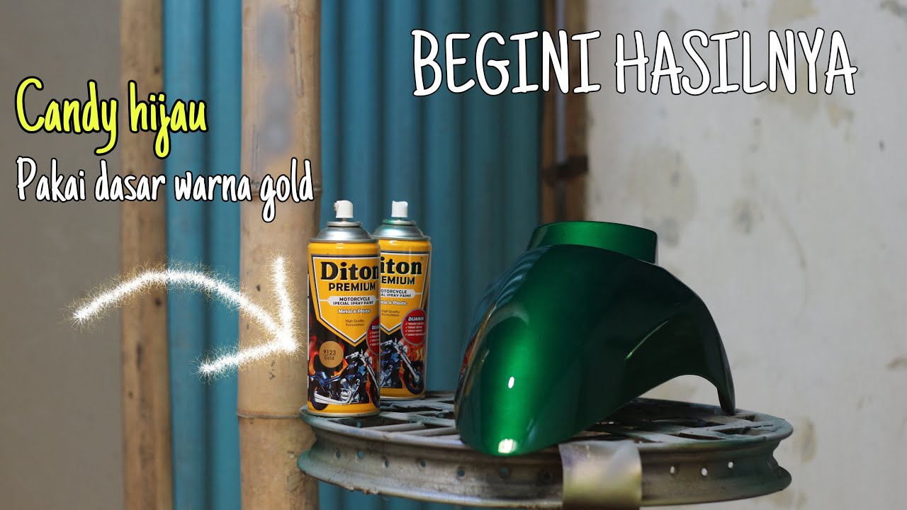 SEPERTI NYA BAGUSAN INI DEH, CANDY HIJAU DASAR WARNA GOLD