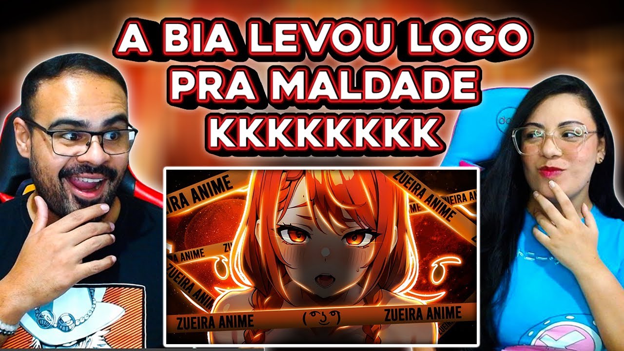 REACT AKACHI BR | BOTA PRA FORA ( ͡° ͜ʖ ͡°) - ZUEIRA ANIME
