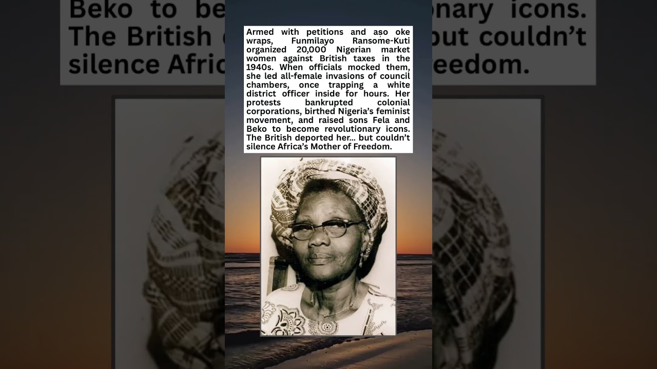 The Mother of African Feminism, Funmilayo Ransome-Kuti