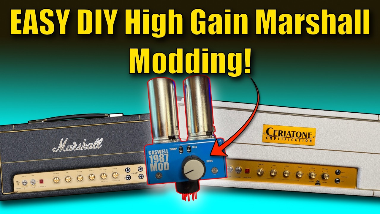 The Legendary Tones Caswell Mod brings the HEAT to the Studio Plexi and JCM800!