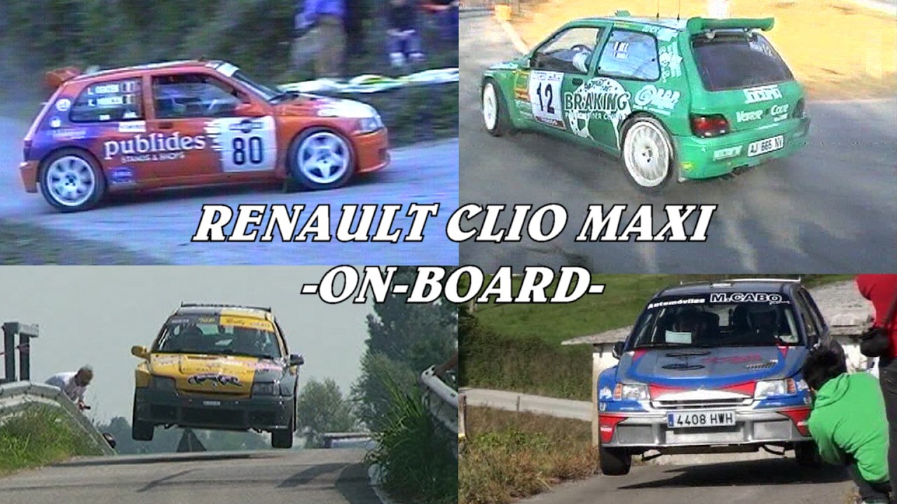BEST OF KIT CAR | RENAULT CLIO MAXI | ON-BOARD | PURE SOUND | ARCHIVIO BELLUNOVIDEO