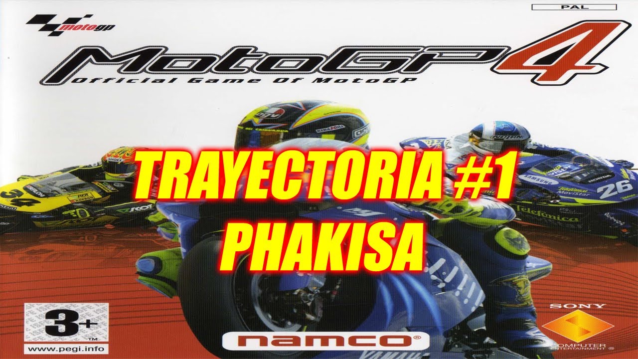MotoGP 4 PS2 | Phakisa | Empieza la 1ª Temporada | Trayectoria #1 | ARCADE