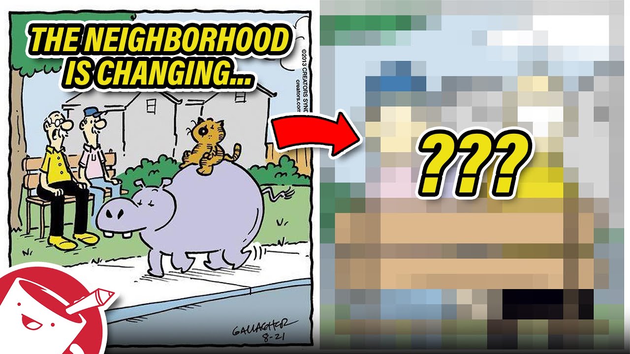 Adding a Second Panel to Heathcliff Comics