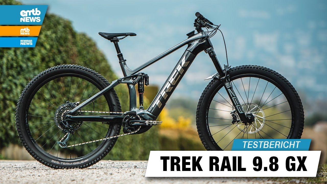 ⚡️Trek Rail 9.8 im Test: Fährt dieses E-MTB wie auf Schienen? 🚅