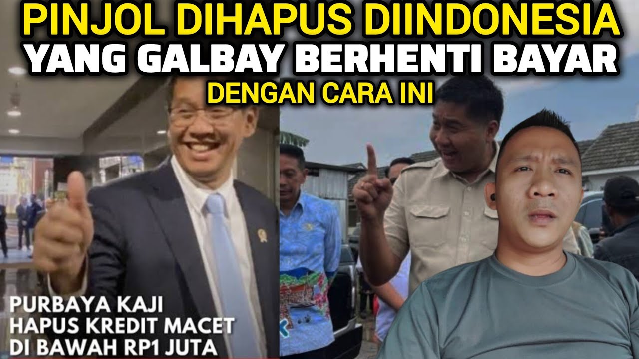 YES.!! PINJOL DIHAPUS,YANG GALBAY BERHENTI BAYAR-LIHAT INI YA...