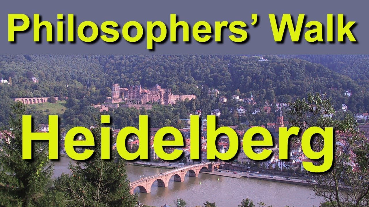 Heidelberg, Philosophers Walk, Germany