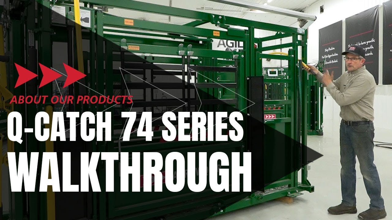 Желоб для скота серии Q-Catch 74 | Пошаговое руководство | Arrowquip