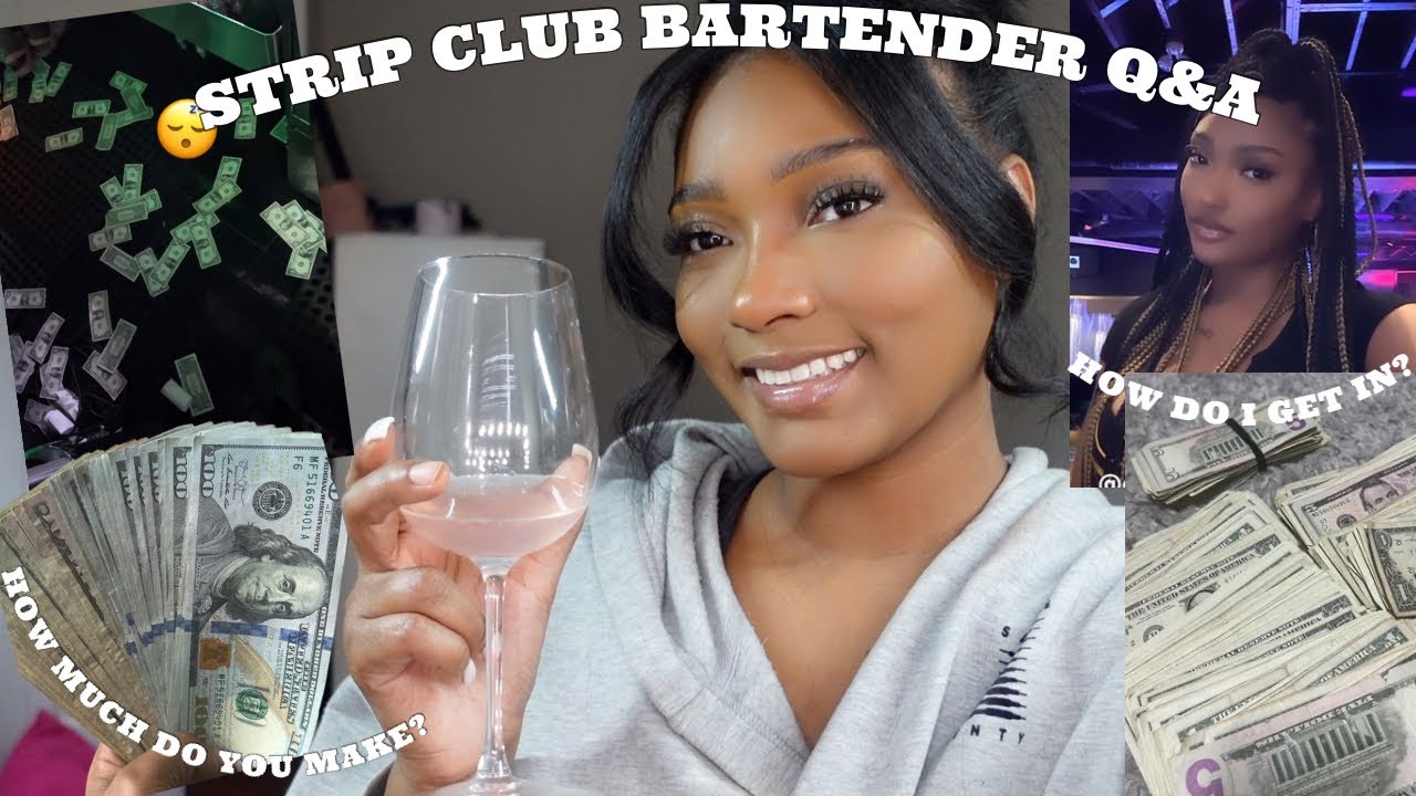 CLUB BARTENDER Q&A| HOW TO GET JOB? REQUIREMENTS? HOW MUCH DO YOU MAKE? + END OF NIGHT MONEY COUNT🤑