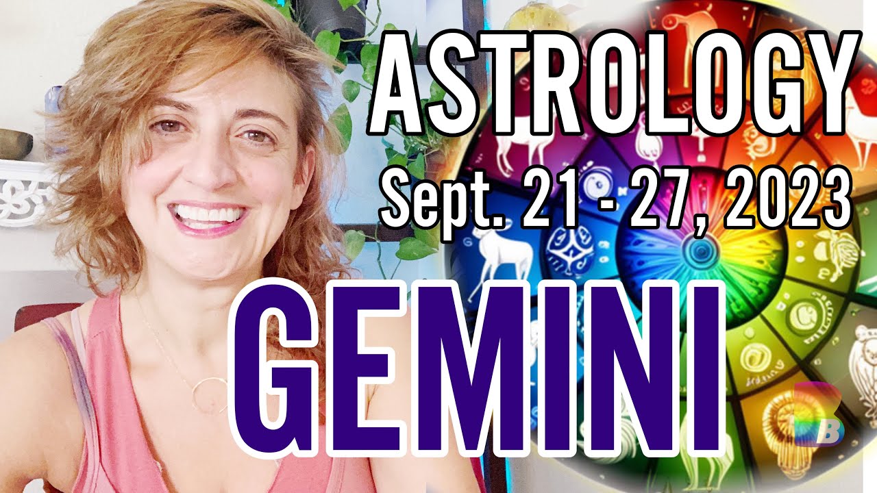 ♊️ GEMINI Week Ahead ASTROLOGY ♊️ September 21-27, 2023 #gemini #weekahead #astrology